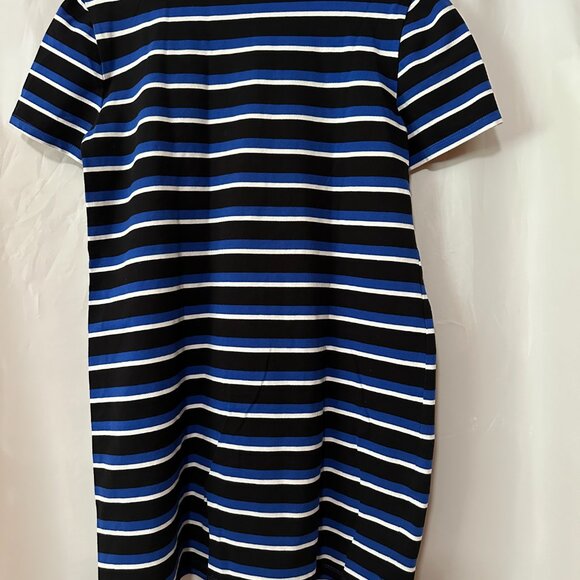 Tommy Hilfinger T-shirt dress striped navy blue and white women - Picture 4 of 4